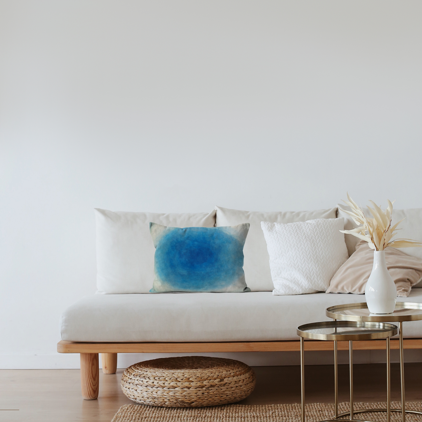 Coussin 'Inner Cyan' JOIE