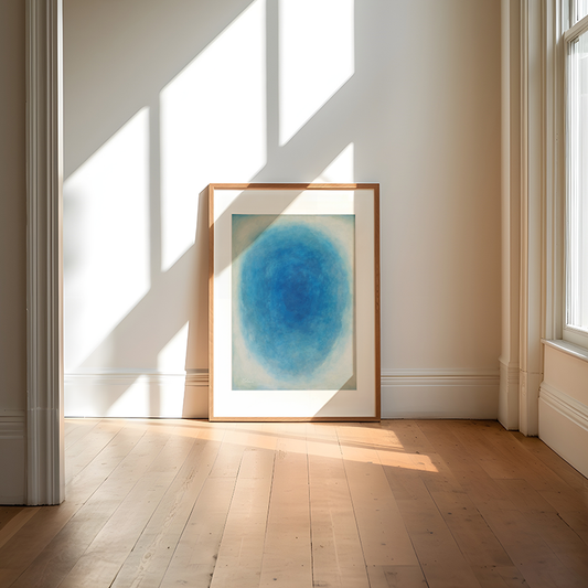 Tirage Fine Art "Inner cyan " JOIE